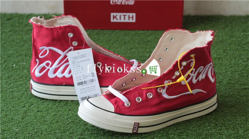 Kith x Coca-Cola x Converse Chuck Taylor All Star 70 Red